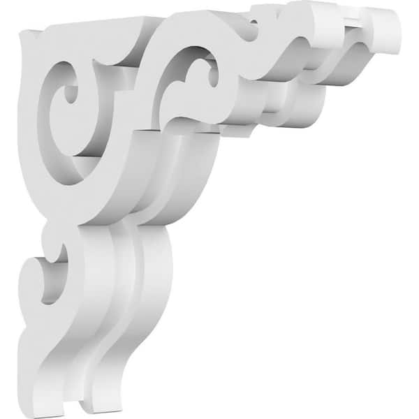 Ekena Millwork Rotherham 1.5 in. W x 6 in. H x 6 in. D Signature Urethane Polyurethane Corbel