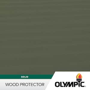 Wood Protector 1 gal. SC-1018 Cool Breeze Exterior Solid Stain Plus Sealer in One
