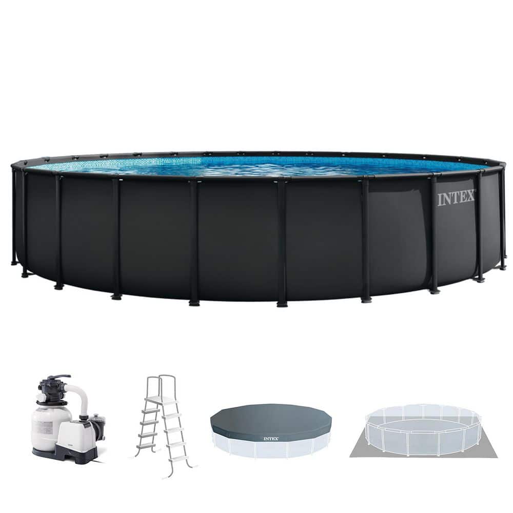 Intex 26 ft. x 52 in. Ultra XTR Round Frame Above Ground Swimming