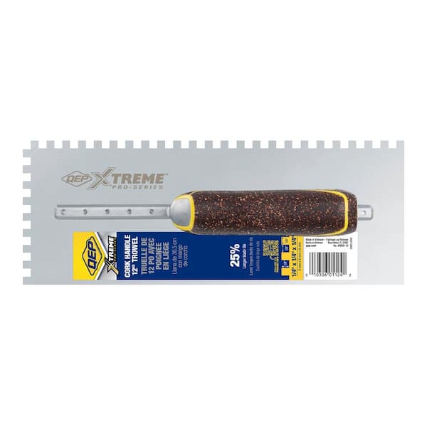 QEP 1/4 in. x 1/4 in. x 1/4 in. Stainless Steel Blade for Tile and