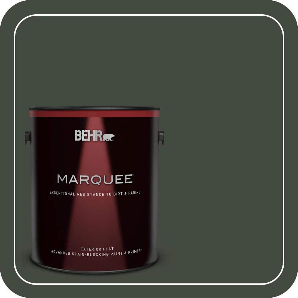 BEHR MARQUEE 1 gal. #BXC-12 Deep Forest Flat Exterior Paint