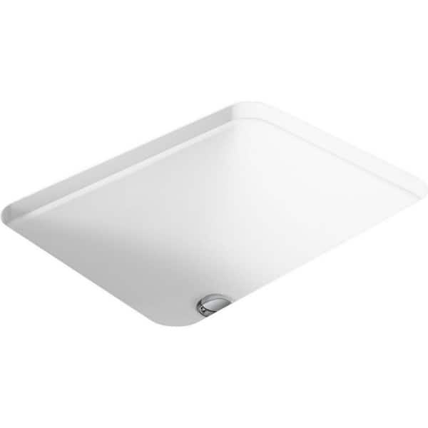 TOTO Rendezvous 17 in. Undermount Bathroom Sink with CeFiONtect in