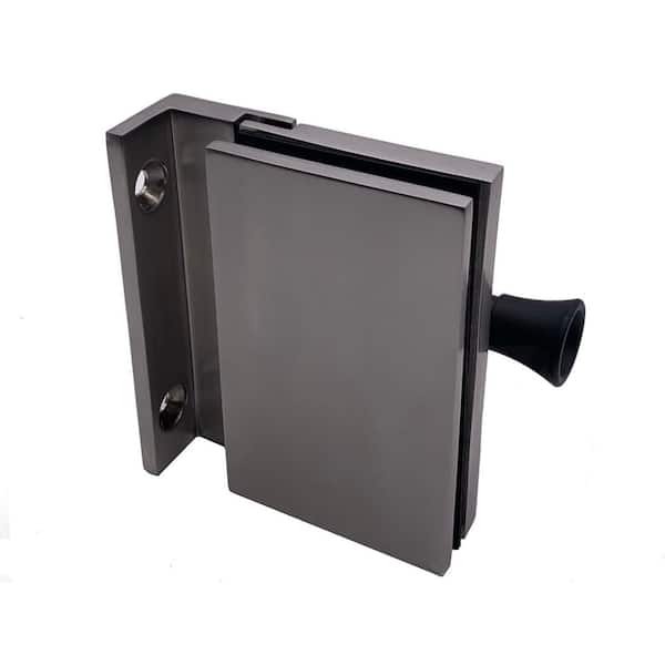 Richelieu Hardware 90�� Stainless Steel Post-to-Glass/Wall-to-Glass Magnetic Pool Gate Latch