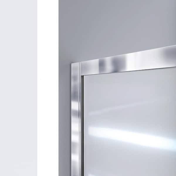 DreamLine Infinity-Z 56 to 60 in. x 72 in. Sliding Semi-Frameless  