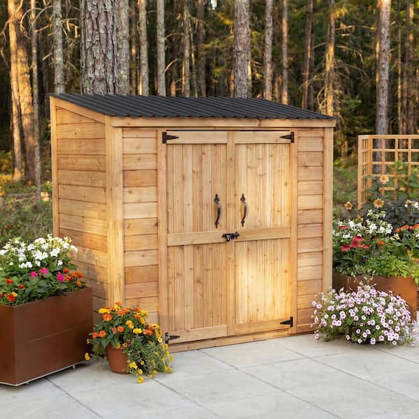 Outdoor Living Today 6 ft. W x 3 ft. D Cedar Wood Garden Chalet