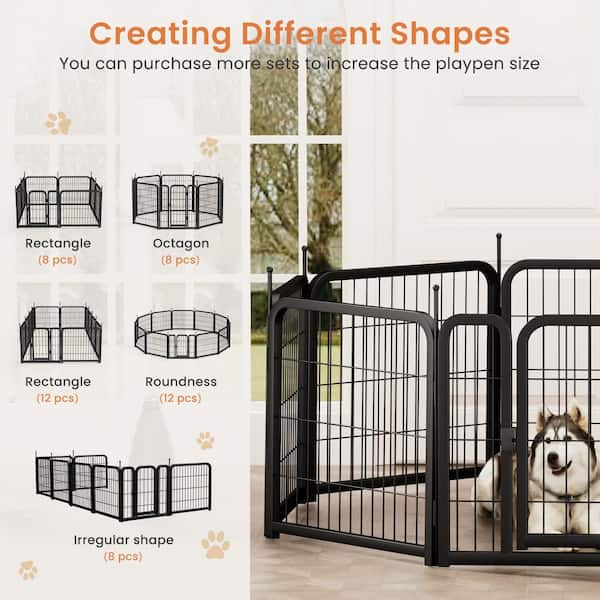 Octagon gate for dogs hotsell