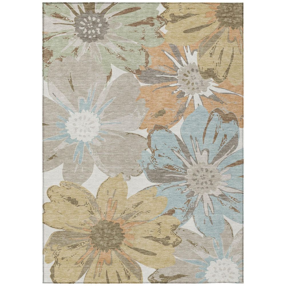 Chantille Machine Washable Indoor/Outdoor Abstract ACN2971 Beige 10 ft. x 14 ft. Area Rug price history on PriceWatchPro