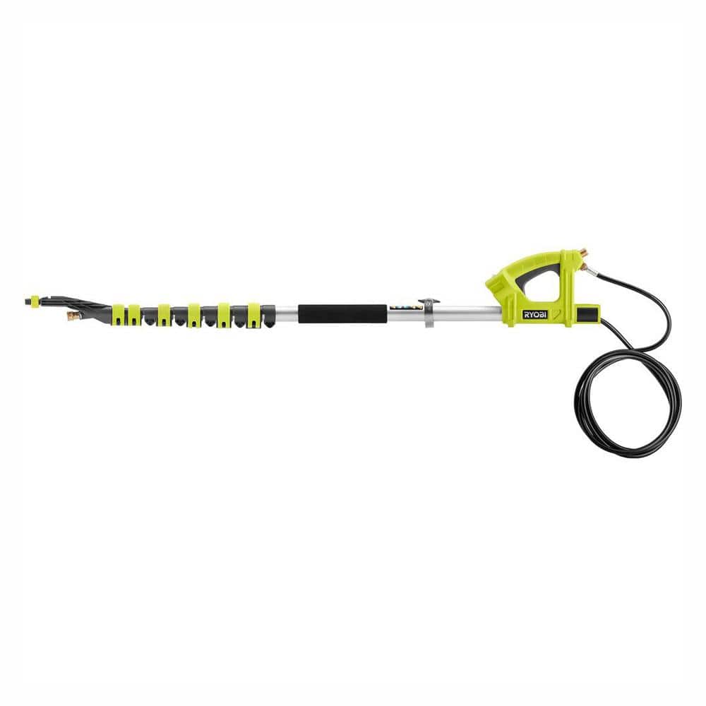 18 ft. Telescoping Extension Pole with Brush for Pressure Washers