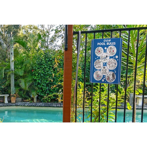 Cartello In Metallo 'Notice We Swim Naked' – 20x30 Cm – Vintage Per Piscina E Parete – Umorismo