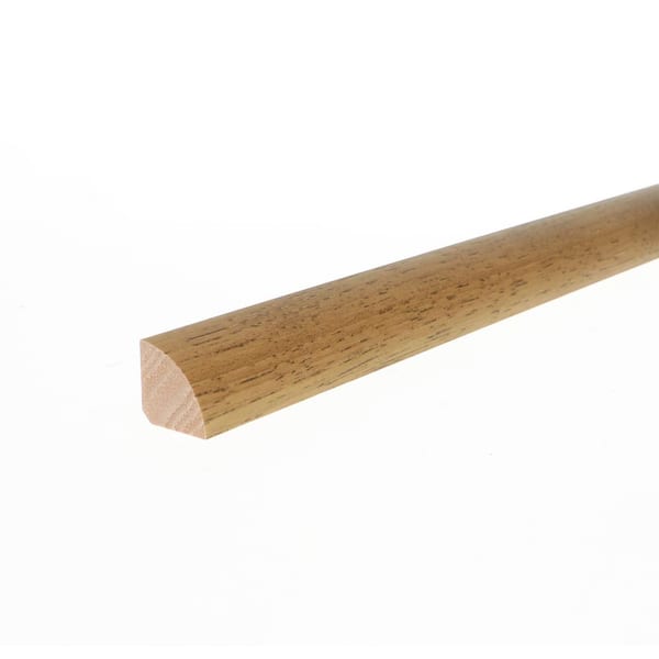 ROPPE Quarter Round Loukas 0.75 in. T x 0.75 in. W x 78 in. L Matte HIckory Hardwood Trim