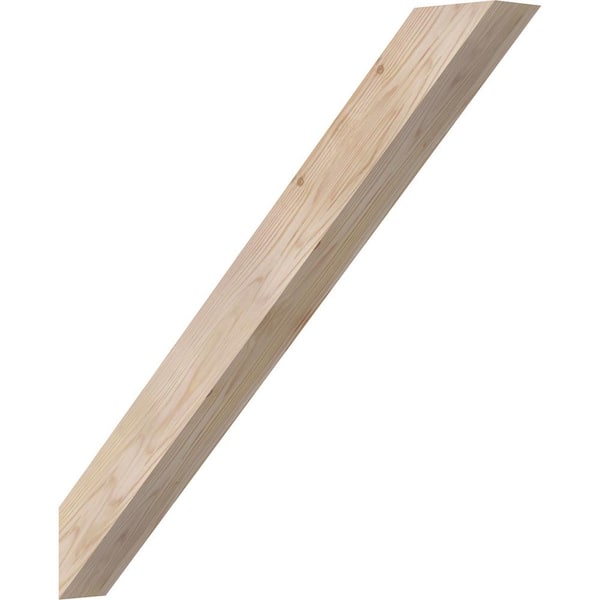 Ekena Millwork 3 1/2"W x 30"D x 30"H Traditional Smooth Knee Brace, Douglas Fir