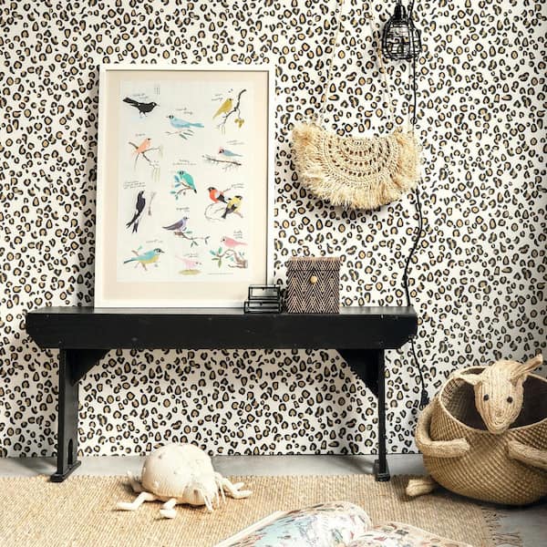 Leopard Fabric, Wallpaper and Home Decor