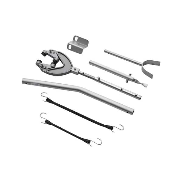 Transom Saver, 26.9-62.2 in., Adjustable Boat Transom Saver with Heavy-Duty Head, Corrosion-Resistant Easy-to-Install