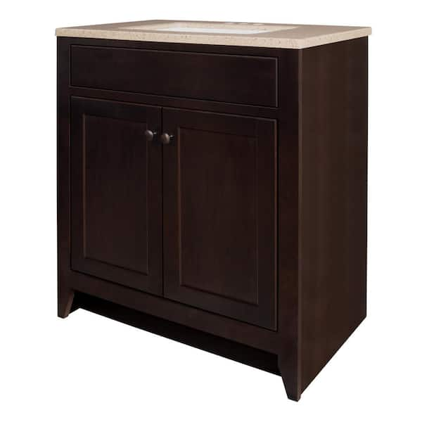 Glacier Bay Bathroom Cabinets Java Cabinets Matttroy 4414