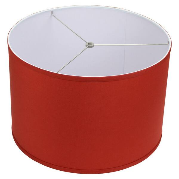 Red Barrel Studio® 10'' H x 14'' W Linen Drum Lamp Shade & Reviews