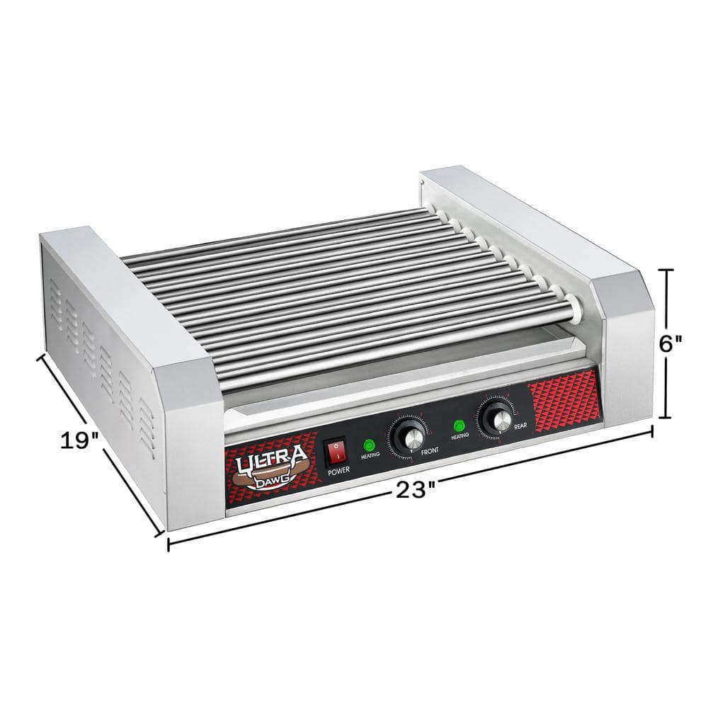 GREAT NORTHERN  Commercial 1650-Watts 30-Hot Dog 11-Roller Grilling Machine - 1