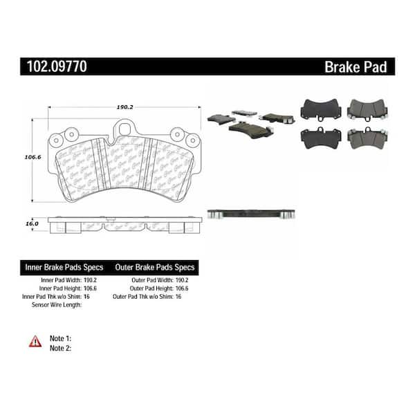 Centric Parts Disc Brake Pad Set