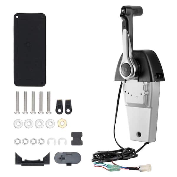 SKYSHALO Boat Throttle Control, 704-48205-P1 Top-Mounted Outboard Remote Control Box for Yamaha 4-Stroke, Marine Throttle Box