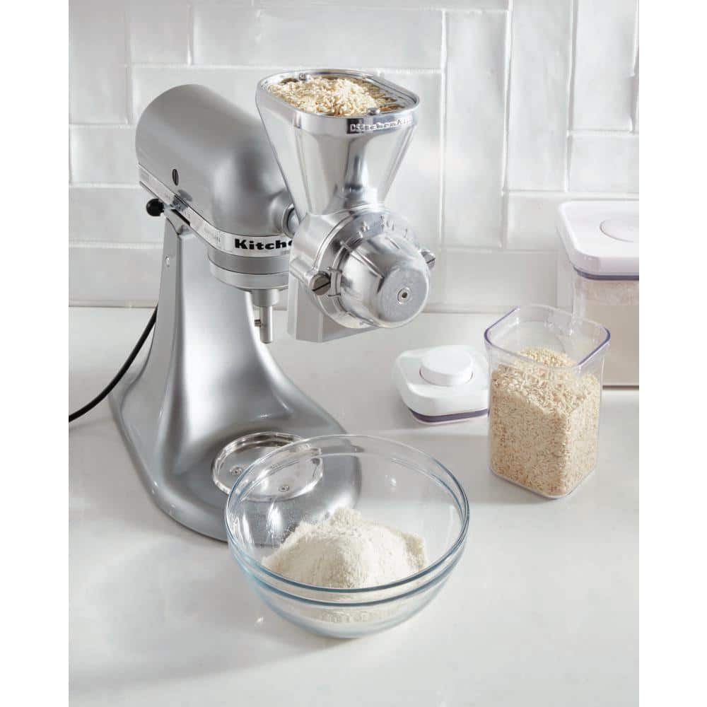 Contour Silver 5-Quart Stainless Steel Tilt-Head Stand Mixer