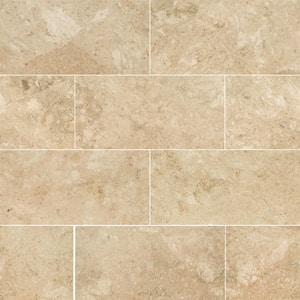 Cappuccino 12 in. x 24 in. Polished Marble Floor and Wall Tile (10 sq. ft./Case)