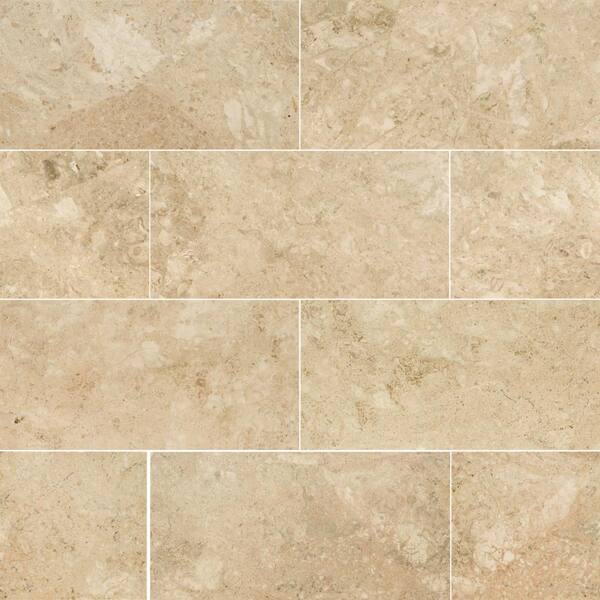 MSI Cappuccino 12 in. x 24 in. Polished Marble Floor and Wall Tile (10 sq. ft./Case)