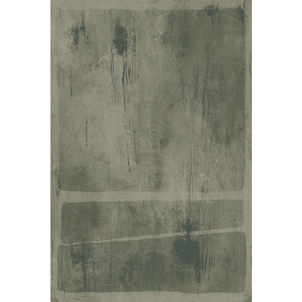 Unbranded "Unequal Division" by Marmont Hill Unframed Canvas Abstract Art Print 12 in. x 8 in.