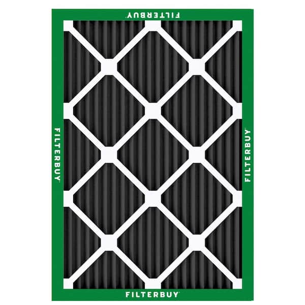 Filterbuy 20x22x1 Air Filter MERV 13 Optimal Smoke & Allergy Defense (6-Pack), Electrostatic Pleated HVAC AC Furnace Filters Replacement, Made in USA (Actual Size Filterbuy 20x22x1 Air Filter MERV 13 Optimal Smoke & Allergy Defense (6-Pack), Electrostatic Pleated HVAC AC Furnace Filters Replacement, Made in USA (Actual Size