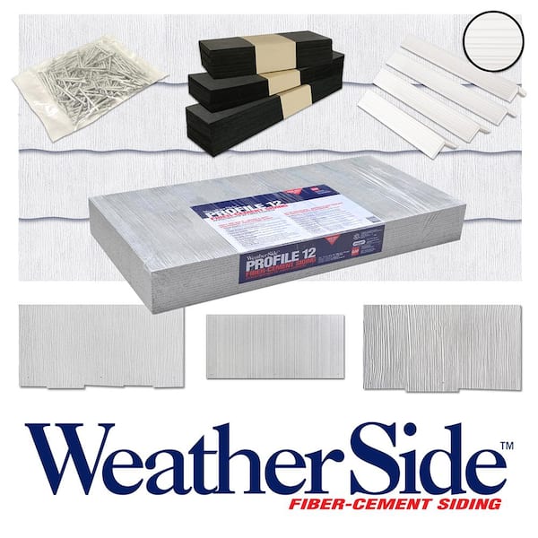 Weatherside 1-3/4 in. White Siding Nails (Bag)