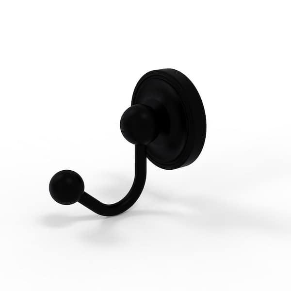 Allied Brass Prestige Regal J-Hook Robe/Towel Hook in Matte Black