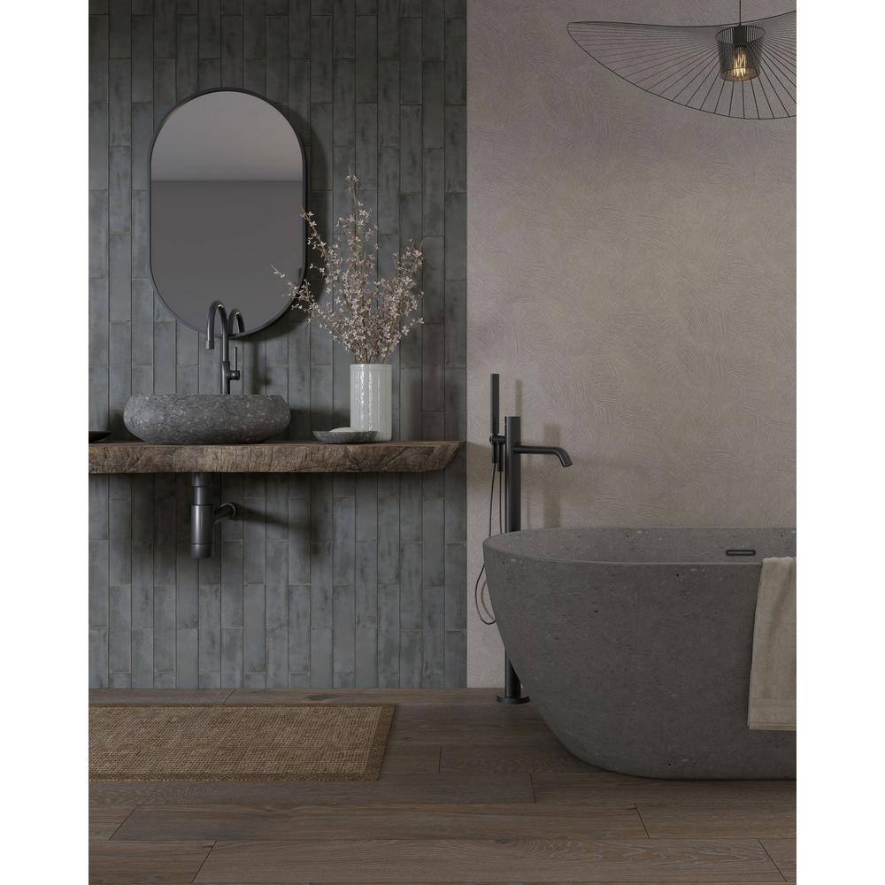 Iron Matte 3x12 Ceramic Subway Wall Tile