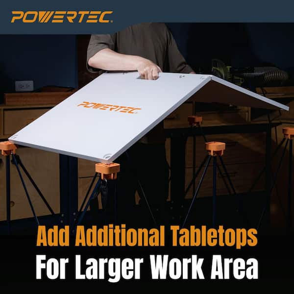 POWERTEC Arachni Flex 24 in. x 48 in. Waterproof PVC Foldable