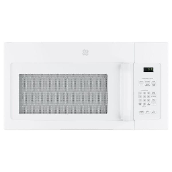 GE 1.6 cu. Ft. Over the Range Microwave in White