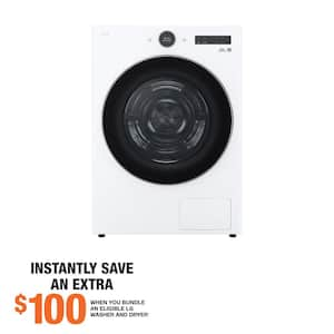 7.8 cu. ft. Dual Inverter Heat Pump ventless Electric Dryer with DirectDrive Motor, 6 Motion and AI Sensor Dry in White