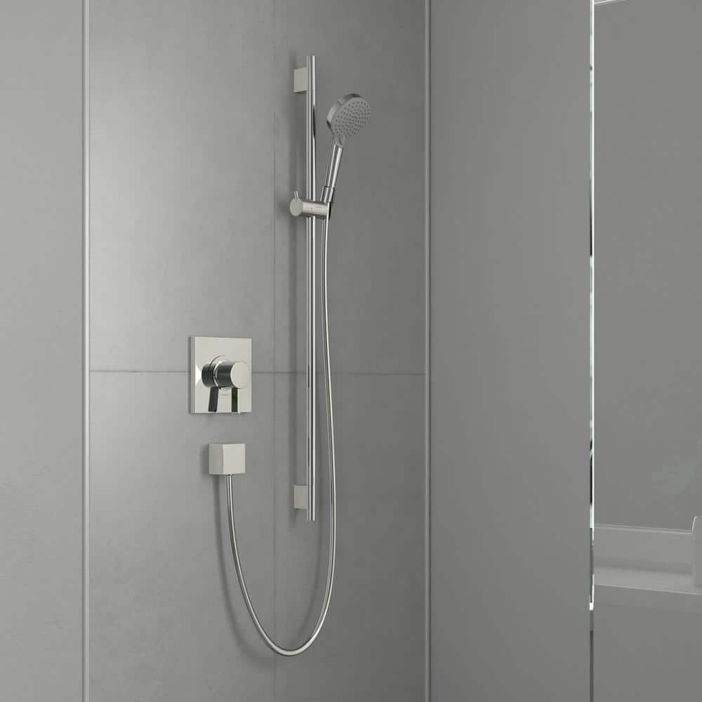 Chrome 4-Inch Handheld Rain Shower Head with Filter