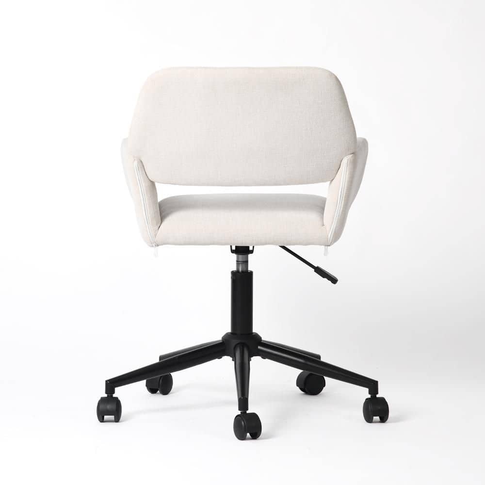 Beige and Black Adjustable Height Swivel Rolling Office Chair price history on PriceWatchPro