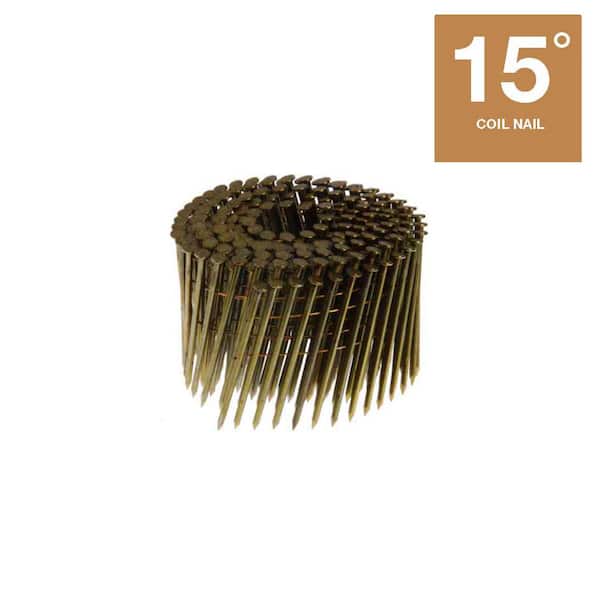 Grip-Rite 1-1/2 in. x 0.099 in. 15° Wire Collated Bright