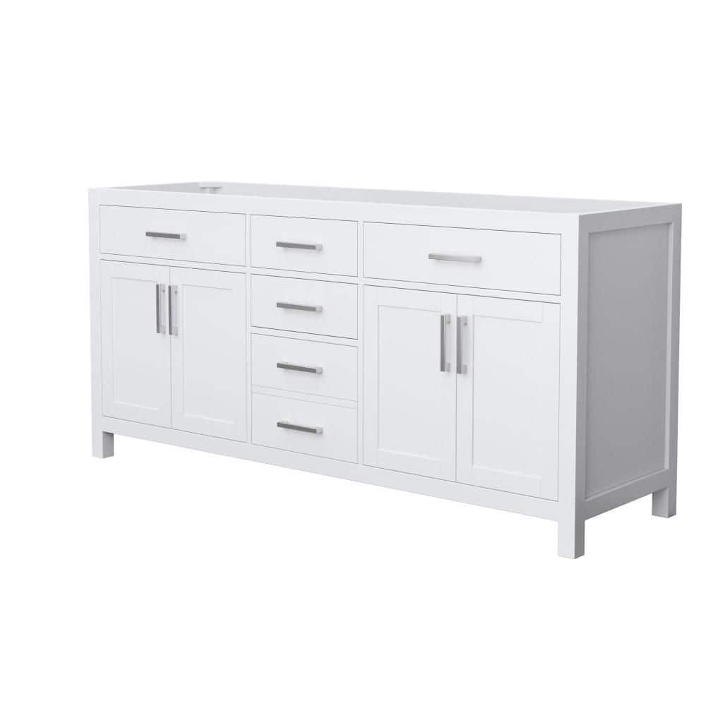 Beckett 71 in. Bath Vanity Cabinet without Top in White price history on PriceWatchPro