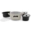 Crock-Pot 8 qt. Oat Milk Slow Cooker with Multicooker and 8 qt. Cooking Pot 2206625