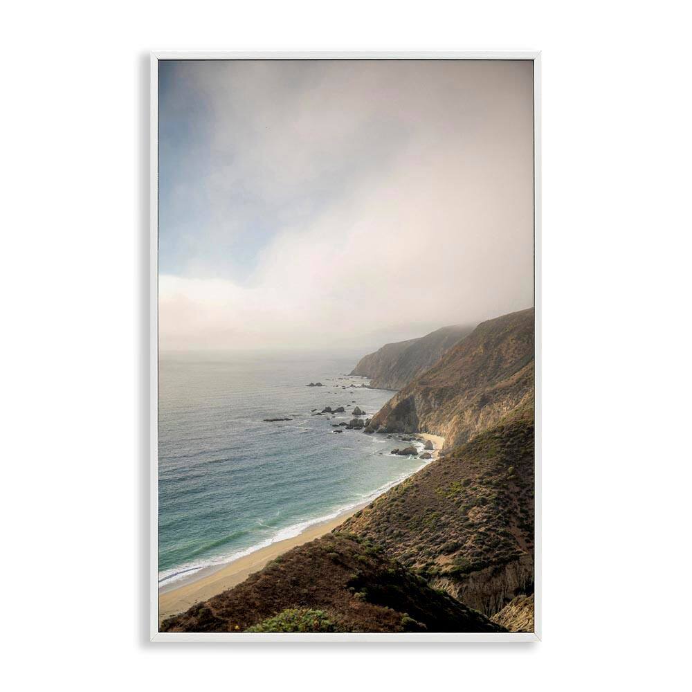 Wild Beach Coast by Crystal Lynn Collins White Framed Nature Giclee Art Print 30 in. x 20 in. price history on PriceWatchPro