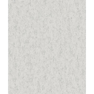 Lustre Collection Silver Speckled Metallic Finish Paper on Non-woven Non-pasted Wallpaper Roll
