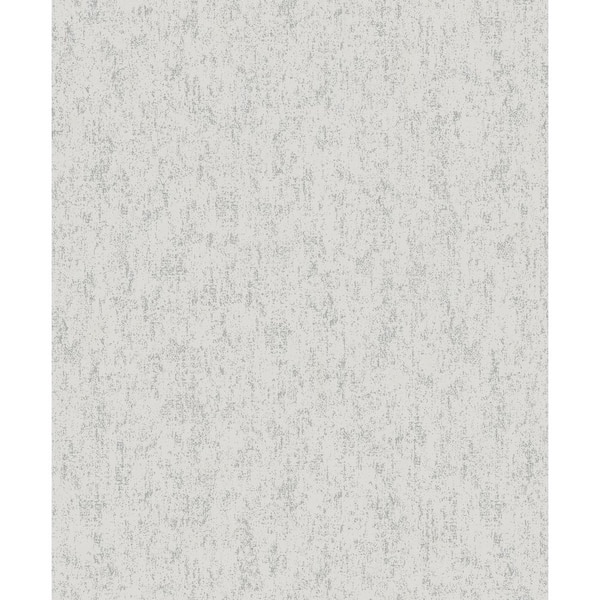 Unbranded Lustre Collection Silver Speckled Metallic Finish Paper on Non-woven Non-pasted Wallpaper Roll