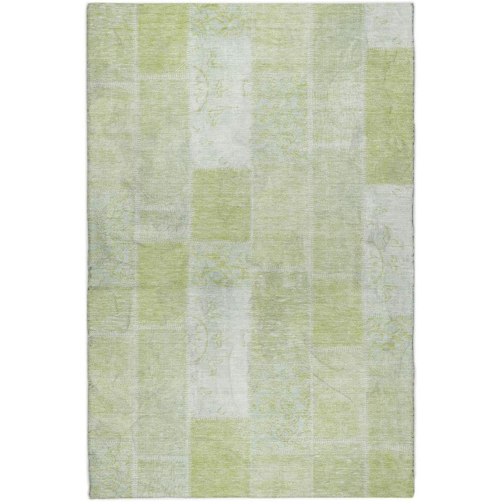 Dream Shag Premium Machine Washable Abstract ADS631 Aloe 3 ft. x 5 ft. Area Rug price history on PriceWatchPro