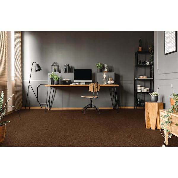 TrafficMaster Viking - Tapestry - Brown 12 ft. Wide x Cut to