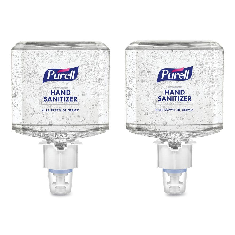 Purell 1200 mL Clean Scent Advanced Gel Commercial Hand Sanitizer Refill, For ES4 Dispensers (2-Pack) -  GOJ506302