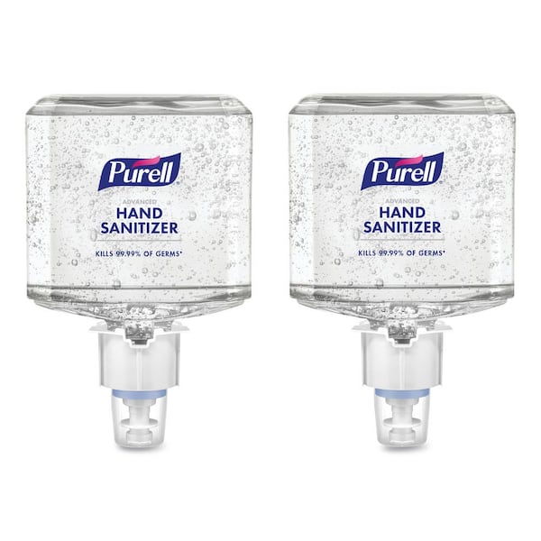 Purell 1200 mL Clean Scent Advanced Gel Commercial Hand Sanitizer Refill, For ES4 Dispensers (2-Pack)