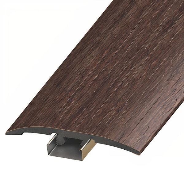 ASPEN FLOORING Xander 1/4 in. Thick x 2 in. Width x 94 in. Length 3-in-1 T-Mold, Reducer, and End Cap Vinyl Molding