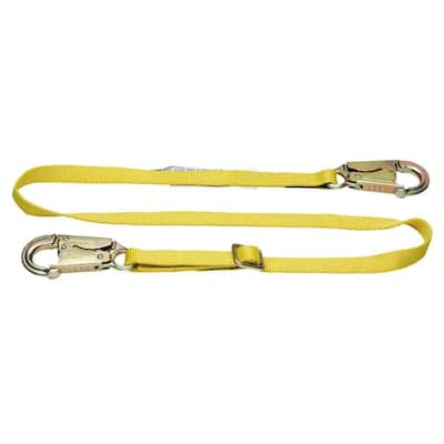 Werner 6 ft. SoftCoil Single Leg Lanyard (Energy Absorbing Inner Core ...