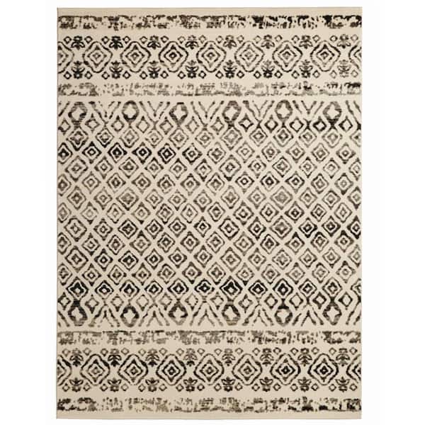 Home Decorators Collection Tribal Essence Ivory 5 ft. x 7 ft. Area Rug