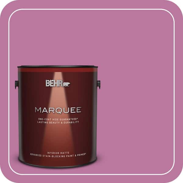 BEHR MARQUEE 1 gal. #690B-5 Valentine Heart Matte Interior Paint & Primer