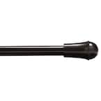48 in. - 84 in. Single Cafe Curtain Rod in Oil Rubbed Bronze